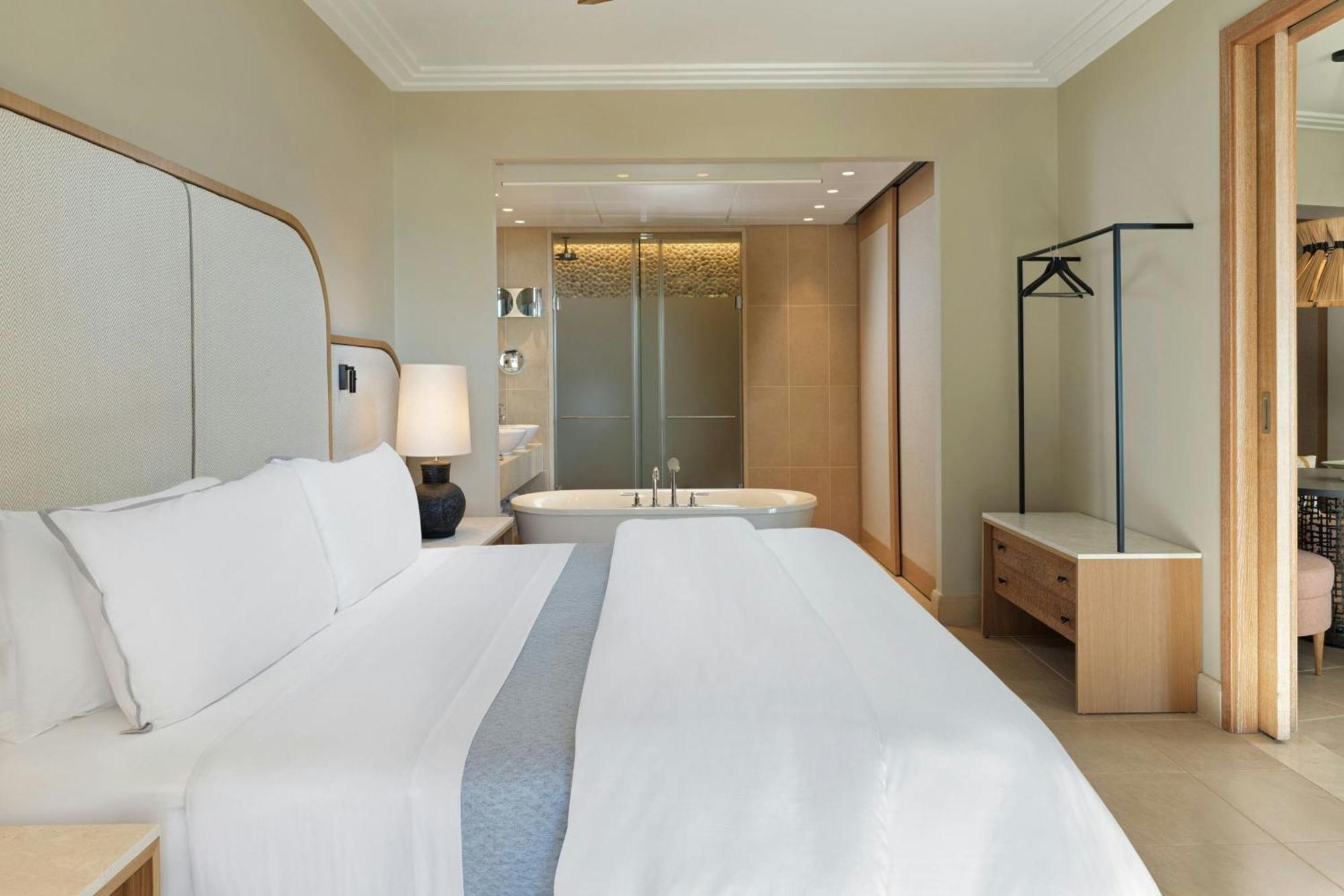 Suite Premium Infinity con vistas al mar y sofá cama - 1 cama extragrande